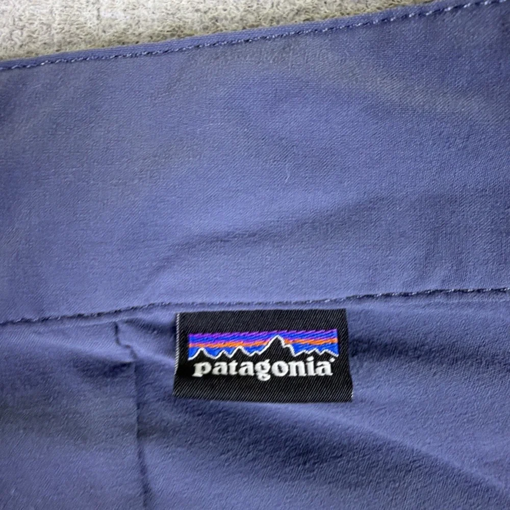 Patagonia Quandary Shorts Men Size 40 Forge Grey Gray Zip Cargo Hiking outdoors